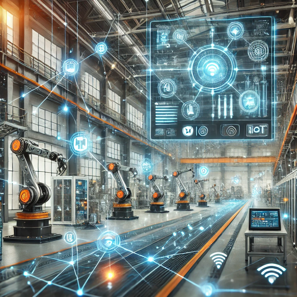 IoT Enhances Industrial Efficiency in Smart Factories